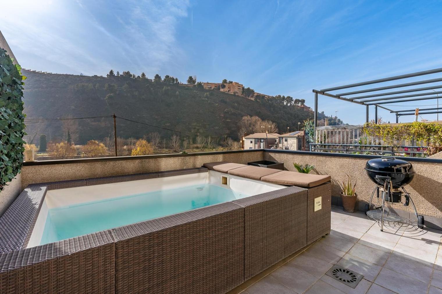 El Generalife Cerca Centro Y Sierra Nevada Con Piscina Y Barbacoa Y Parking Gratis Leilighet Granada Eksteriør bilde